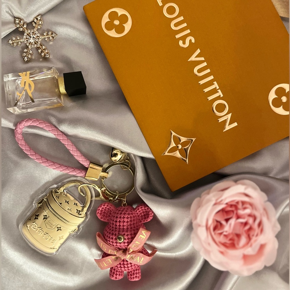24 Karat Real Gold Thin Foil Keychain